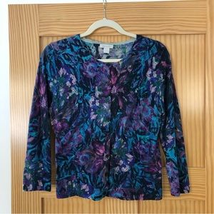 Garnet Hill Merino Wool Cardigan